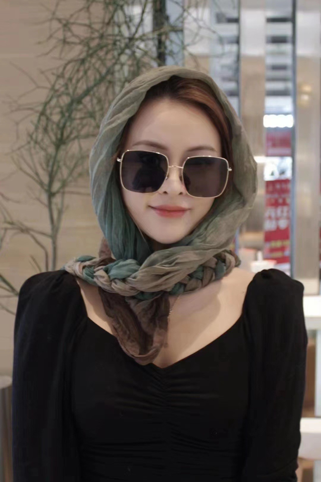 Vintage Ethnic Print Women Hea - Vintage Fashion Hats ulasan dan harga