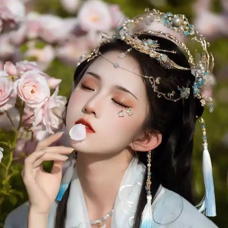 Chinese Hanfu Hair Crown Women - Vintage Fashion In Chinese ulasan dan harga