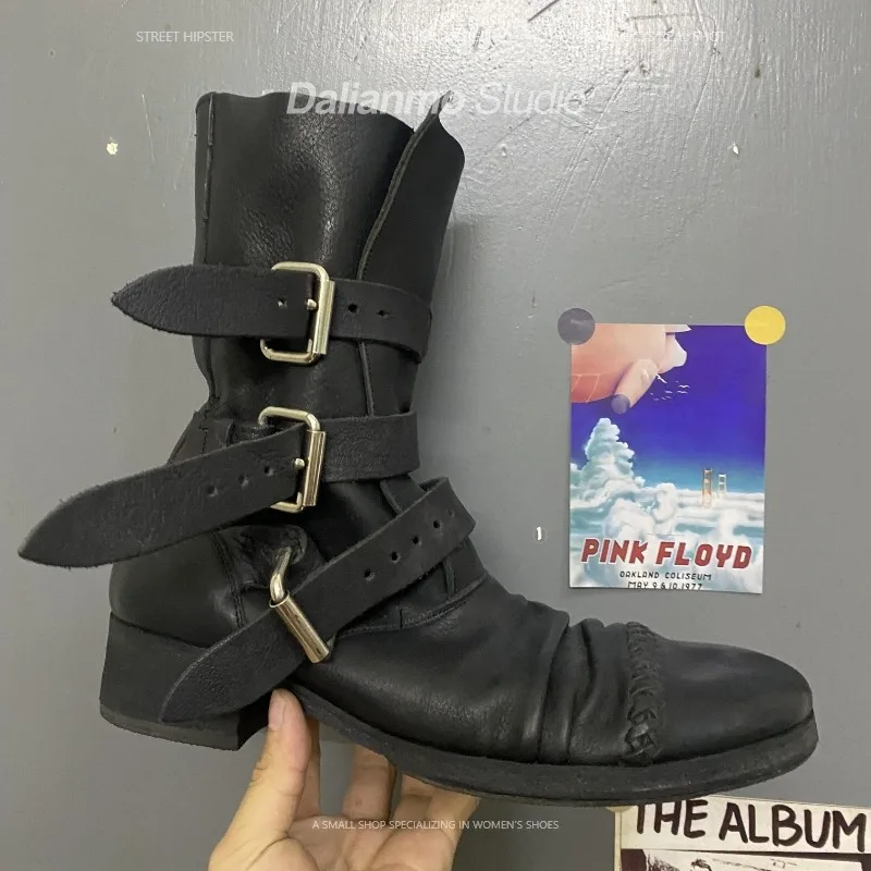 Fashion Men's Genuine Leather  - Vintage Style Women Fashion ulasan dan harga