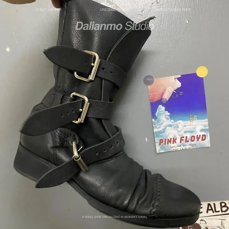 Fashion Men's Genuine Leather  - Vintage Style Women Fashion ulasan dan harga