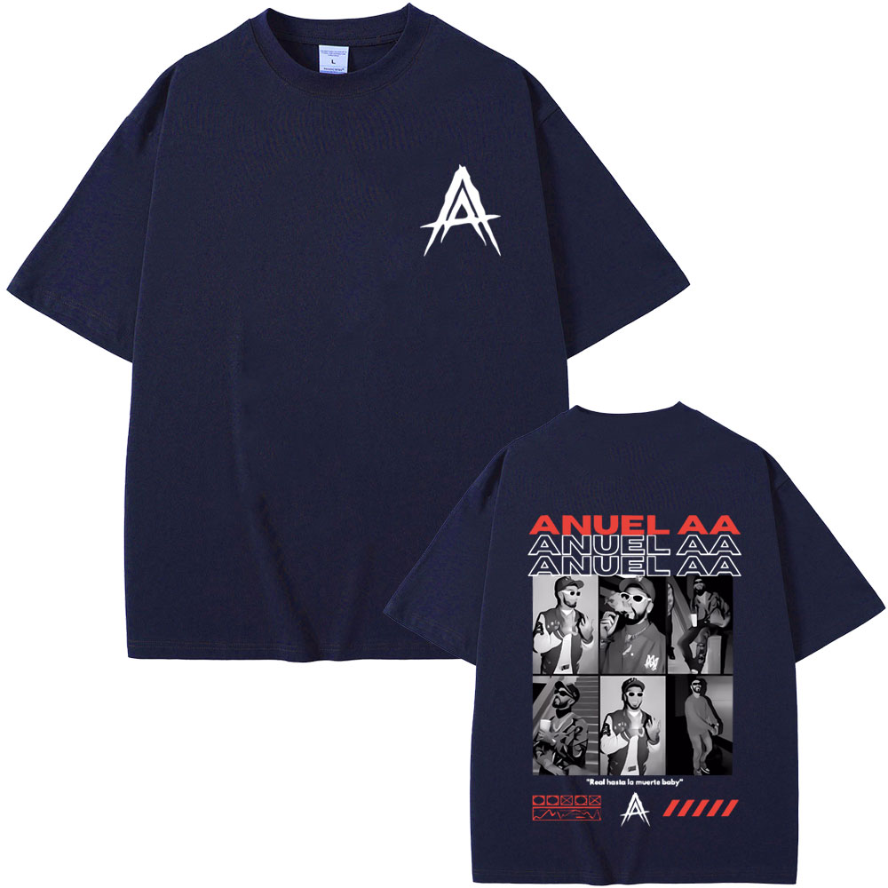 Rapper Anuel AA Real Hasta La  - Vintage Fashion La ulasan dan harga
