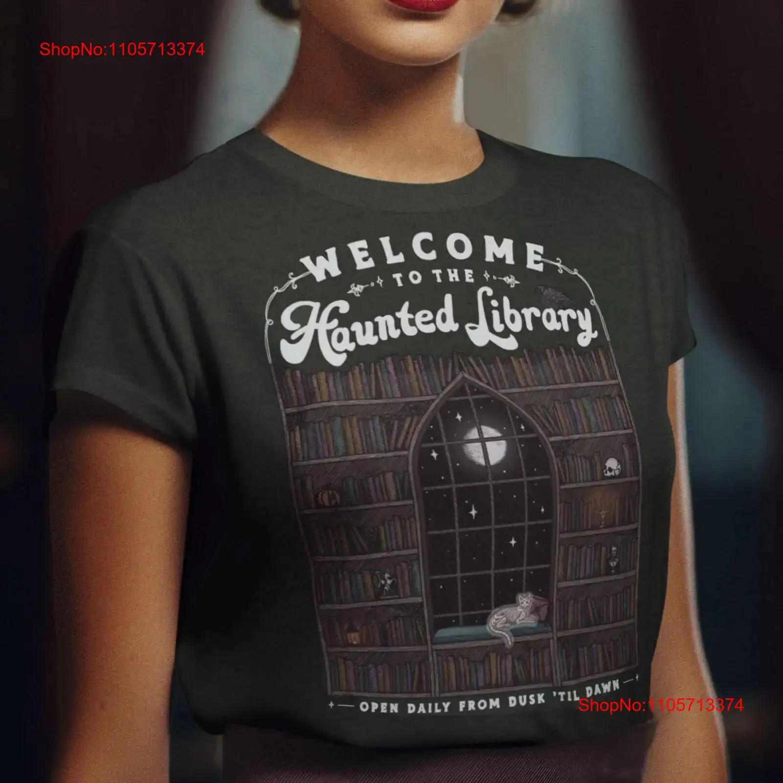 Welcome to the Haunted Library - Vintage Fashion Library ulasan dan harga