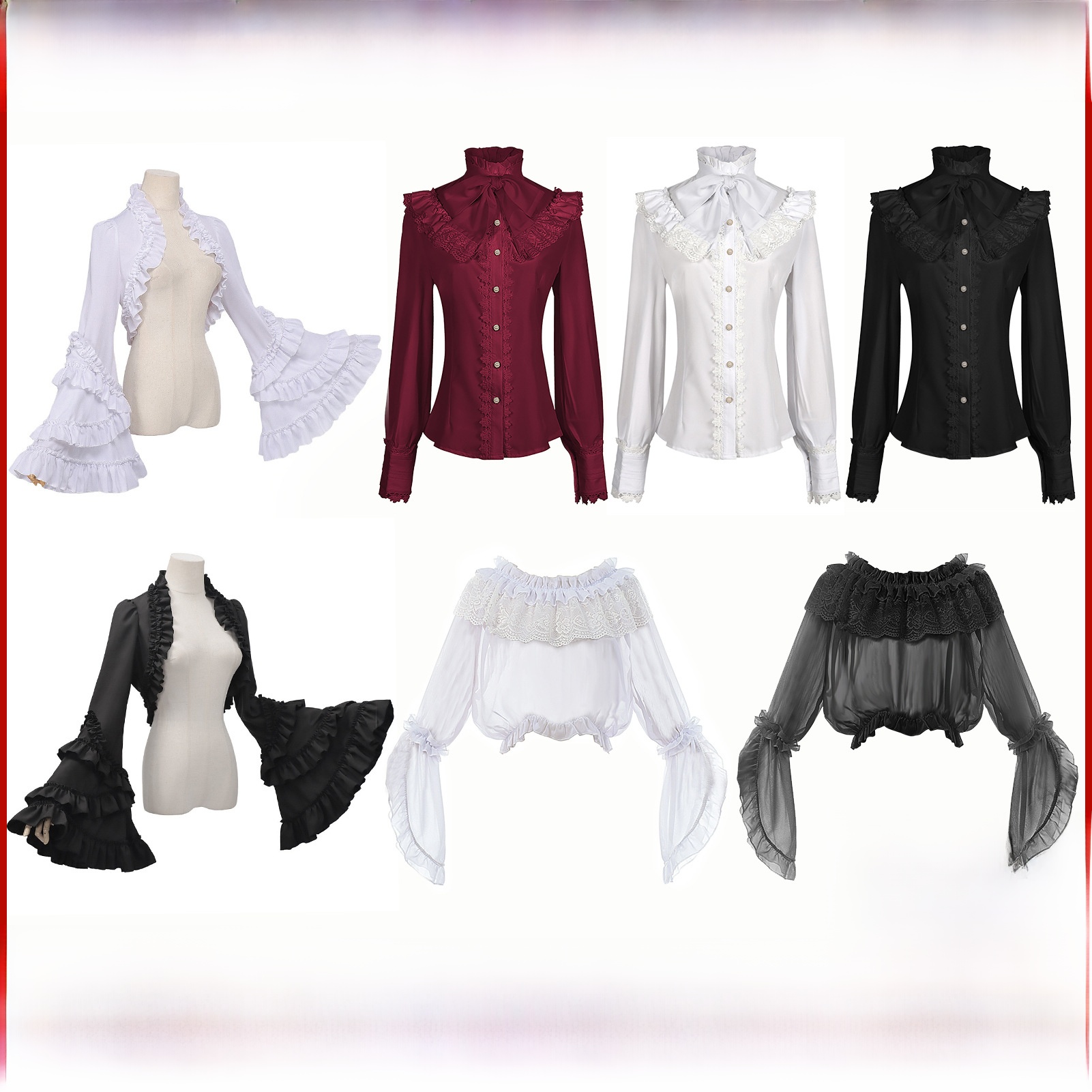 Victorian Era Women's Gothic S - Vintage Fashion In Chinese ulasan dan harga