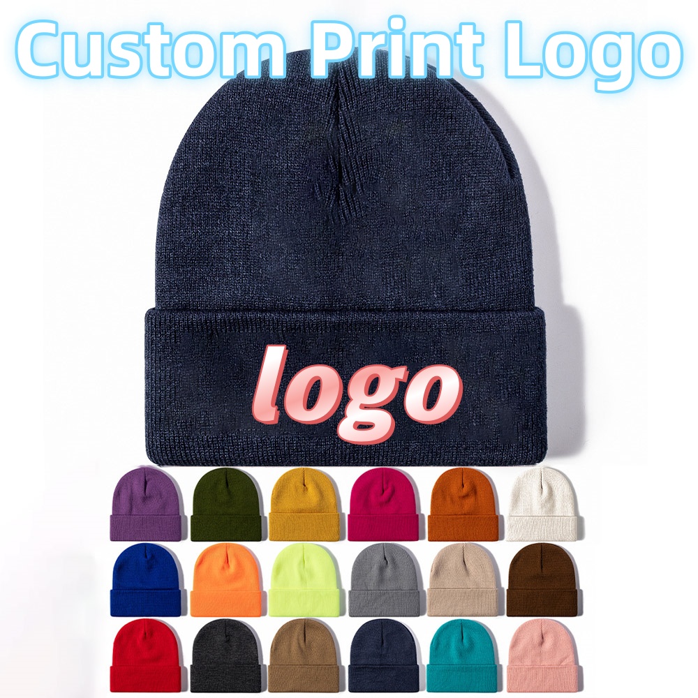 Customized Printed Logo Solid  - Vintage Fashion Hats ulasan dan harga