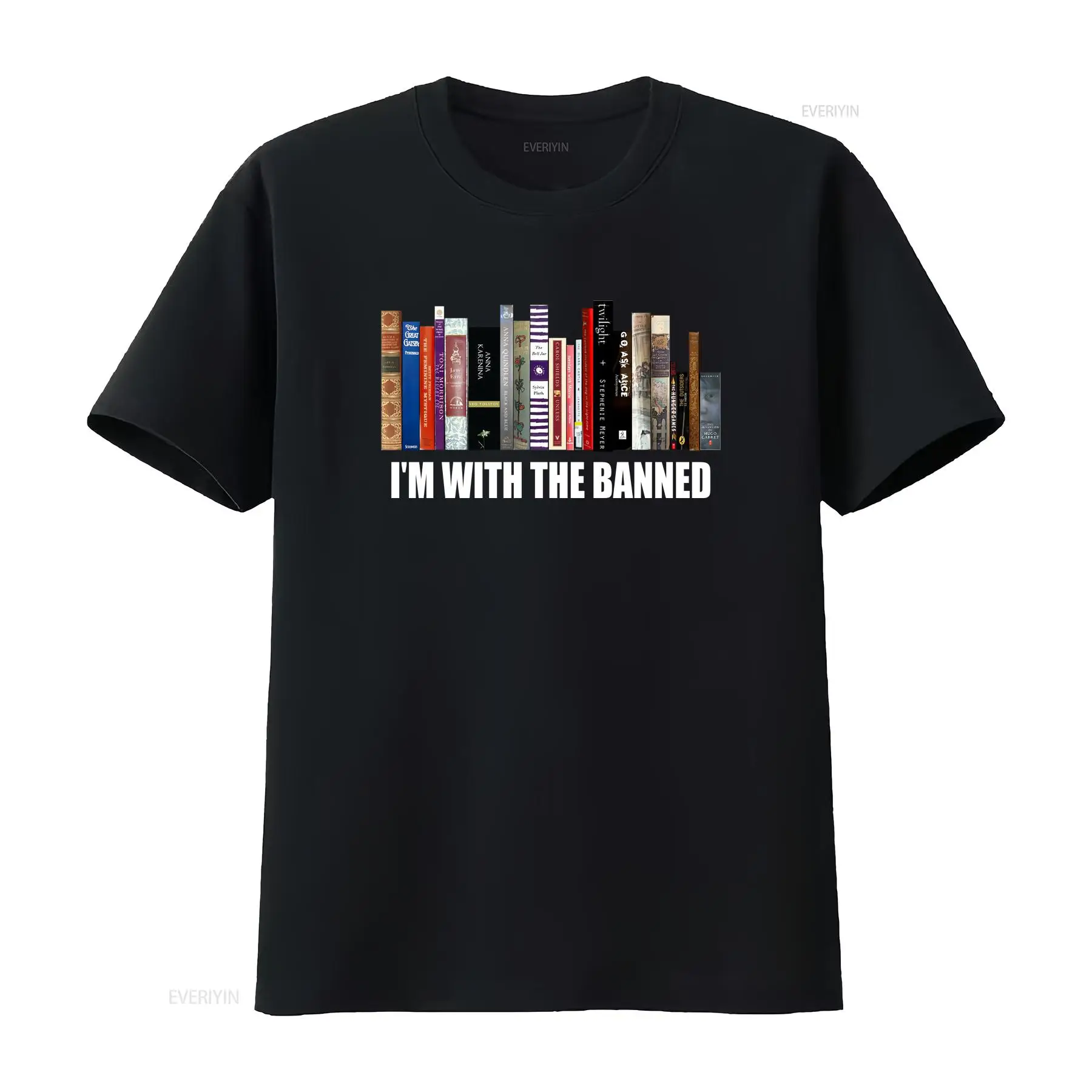 I'm With The Banned No Library - Vintage Fashion Library ulasan dan harga