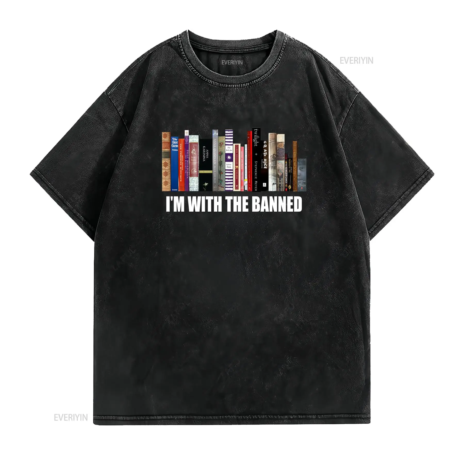I'm With The Banned No Library - Vintage Fashion Library ulasan dan harga