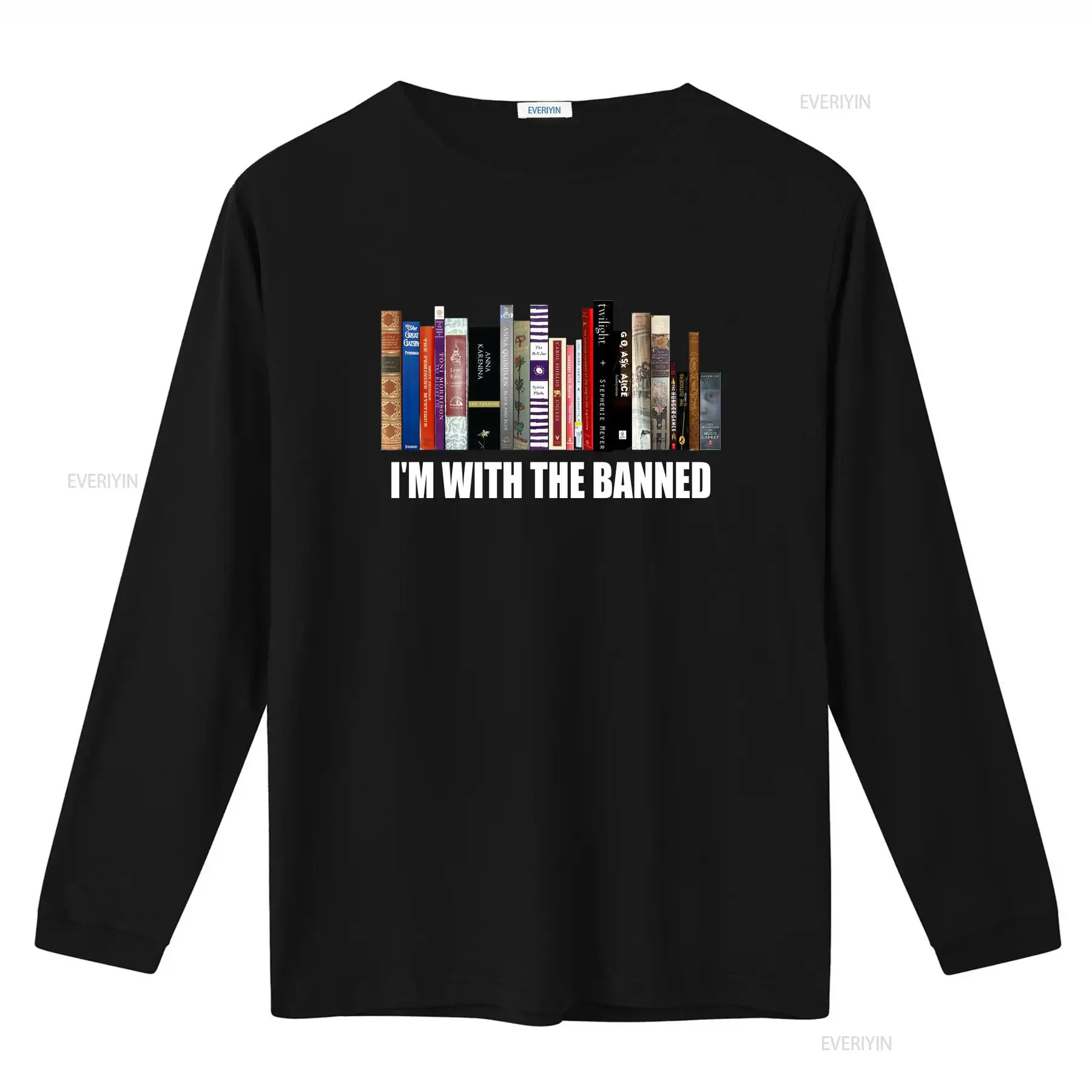 I'm With The Banned No Library - Vintage Fashion Library ulasan dan harga