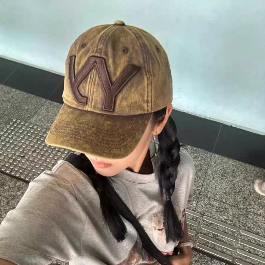 Small Washed Vintage Street Da - Vintage Fashion Hats ulasan dan harga