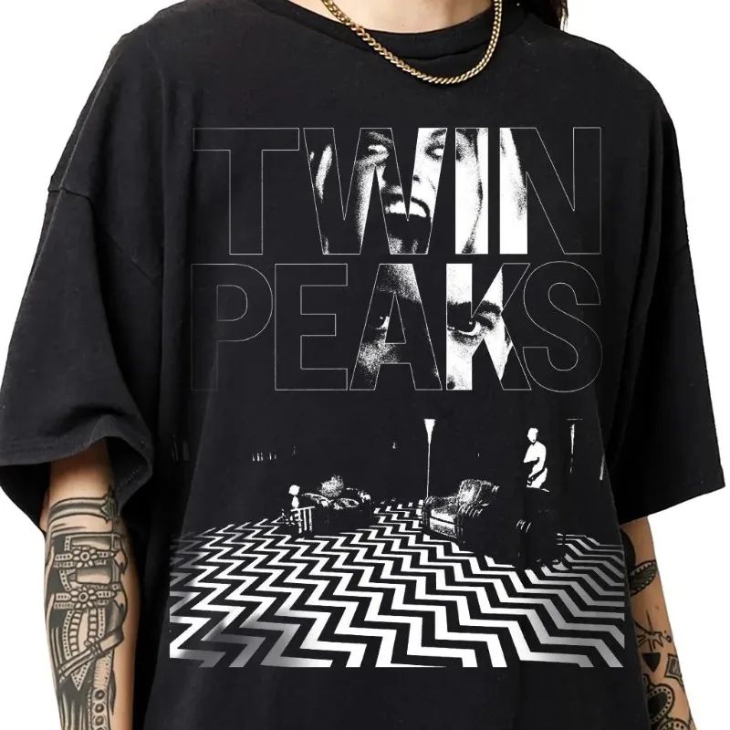 Horror Movie Themed Print T-sh - Vintage Fashion Tv ulasan dan harga