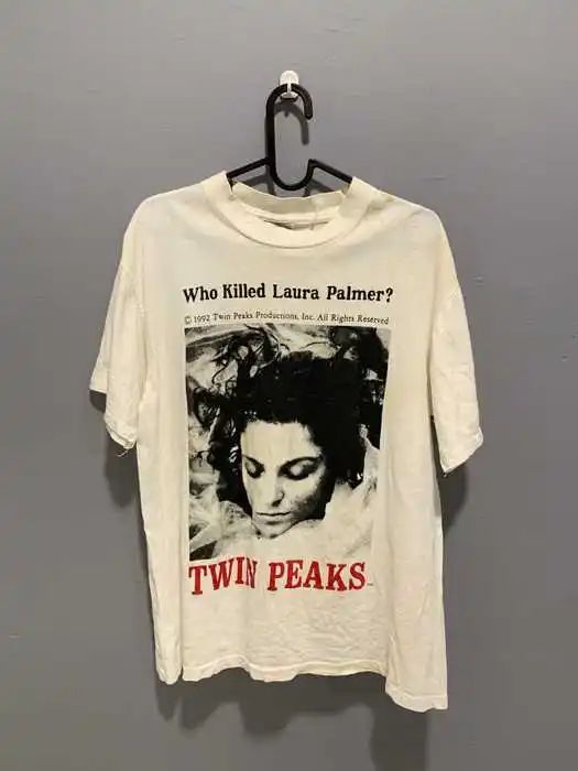 Horror Movie Themed Print T-sh - Vintage Fashion Tv ulasan dan harga
