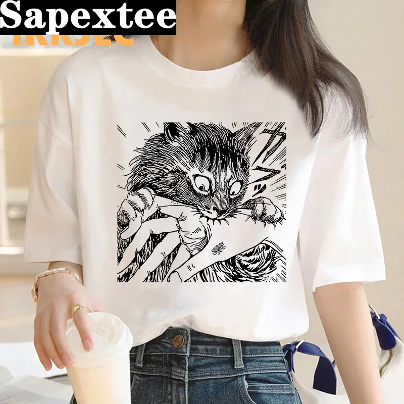 junji ito t-shirt women haraju - Tie Dye Shirt Vintage ulasan dan harga