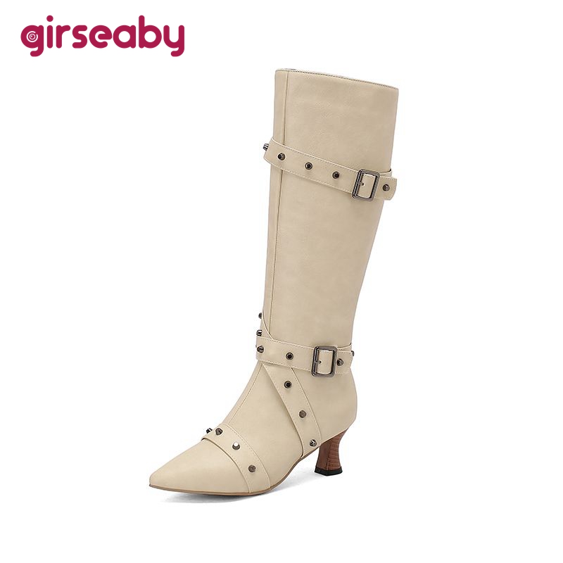 Girseaby Ladies Knee Length Bo - Vintage Style Women Fashion ulasan dan harga