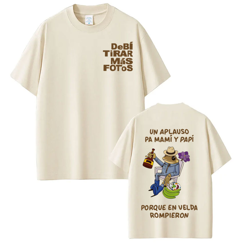 Rapper Bad Bunny T-shirt Debi  - Vintage Fashion World ulasan dan harga