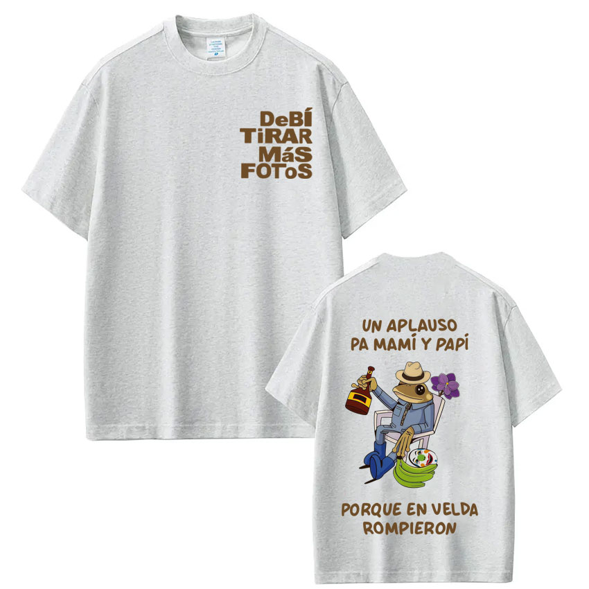 Rapper Bad Bunny T-shirt Debi  - Vintage Fashion World ulasan dan harga