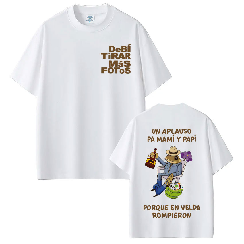 Rapper Bad Bunny T-shirt Debi  - Vintage Fashion World ulasan dan harga