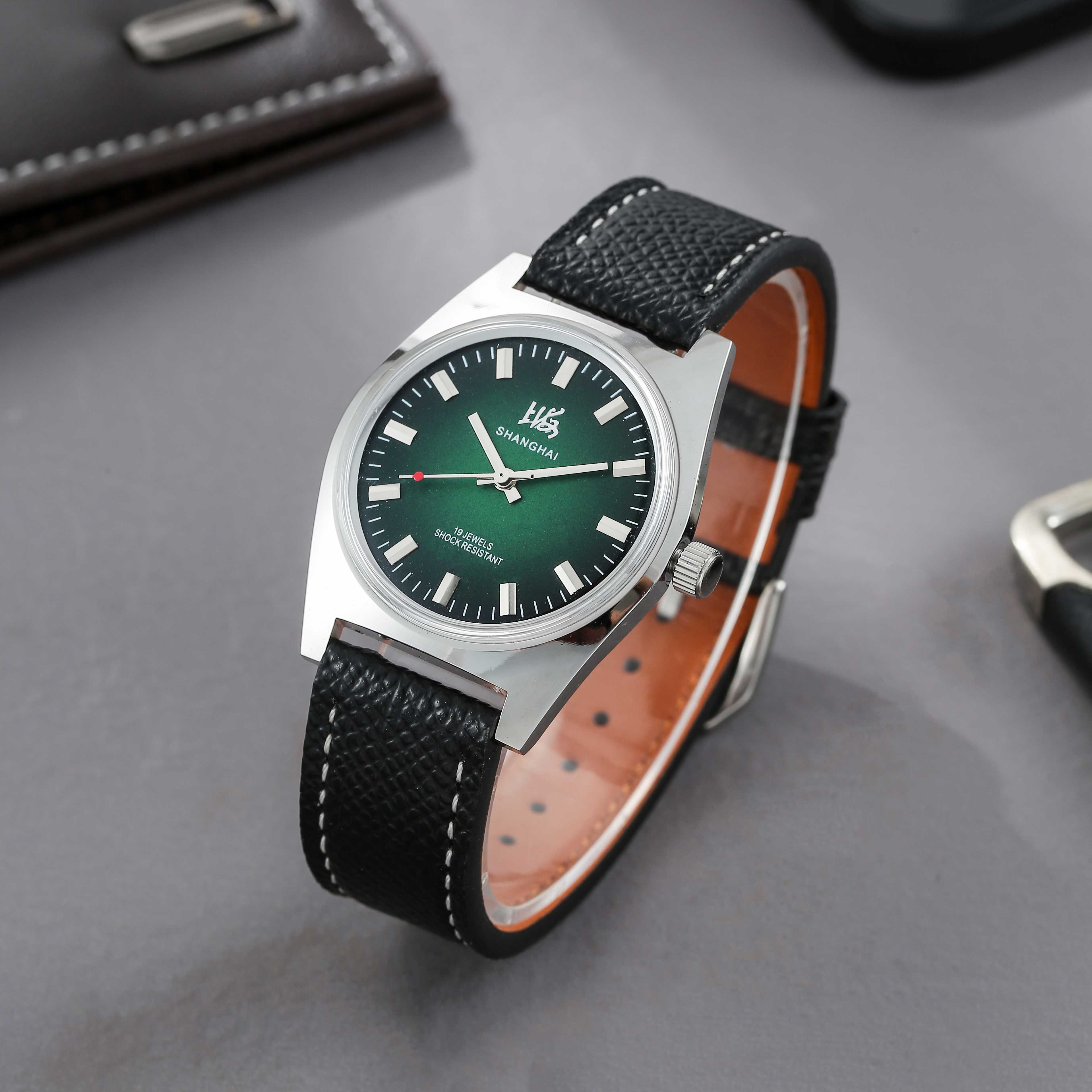 Shanghai 36MM Men's Hand-Wind  - Vintage Fashion Wholesale ulasan dan harga