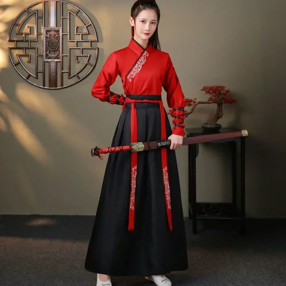 Modern Hanfu Women Top Skirt 2 - Vintage Style Women Fashion ulasan dan harga