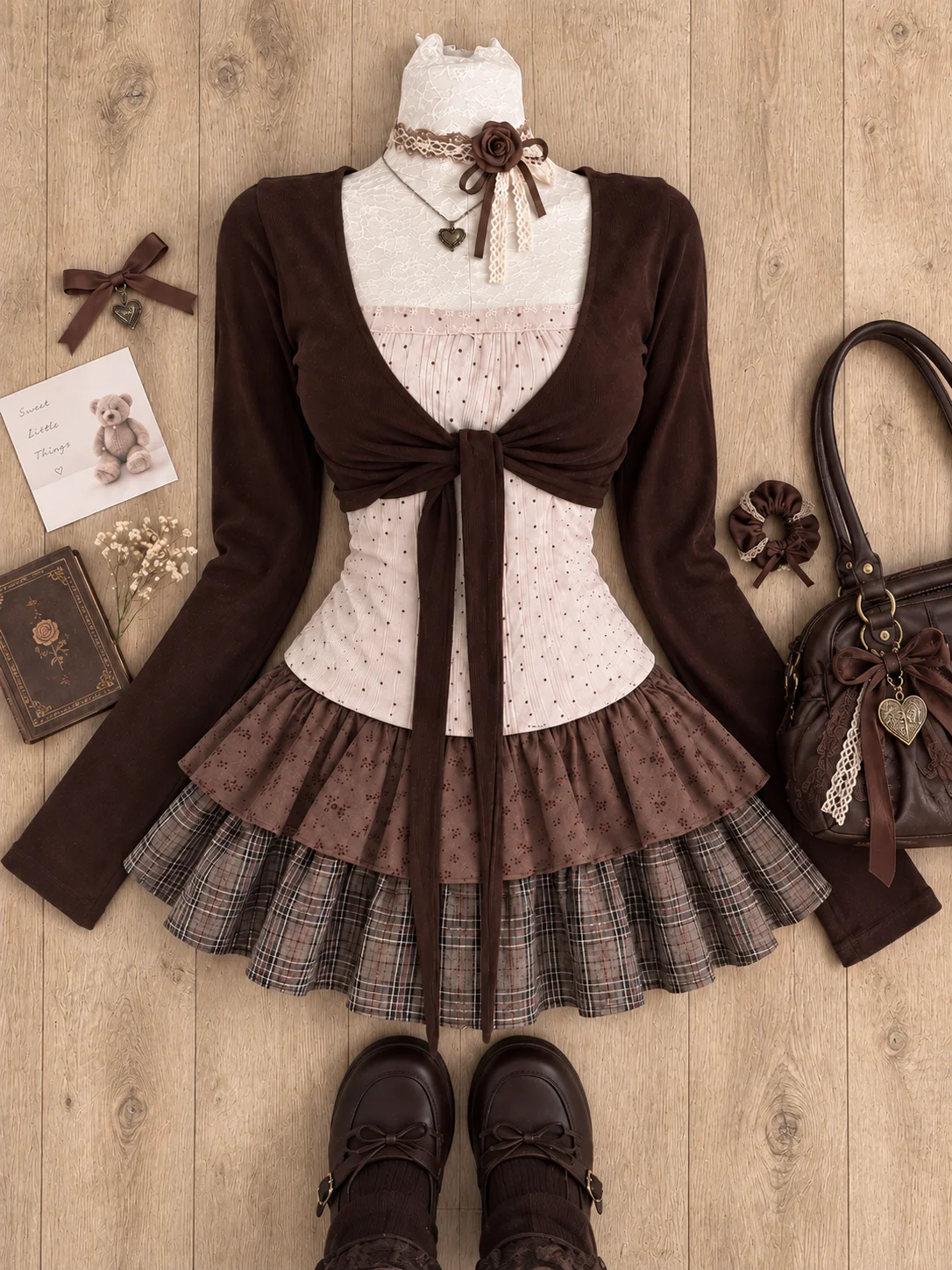 Y2K American Vintage Women Two - Vintage Fashion Outfit ulasan dan harga