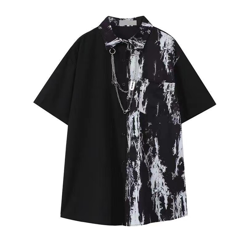 Arens Techwear Men's Summer Su - Tie Dye Shirt Vintage ulasan dan harga