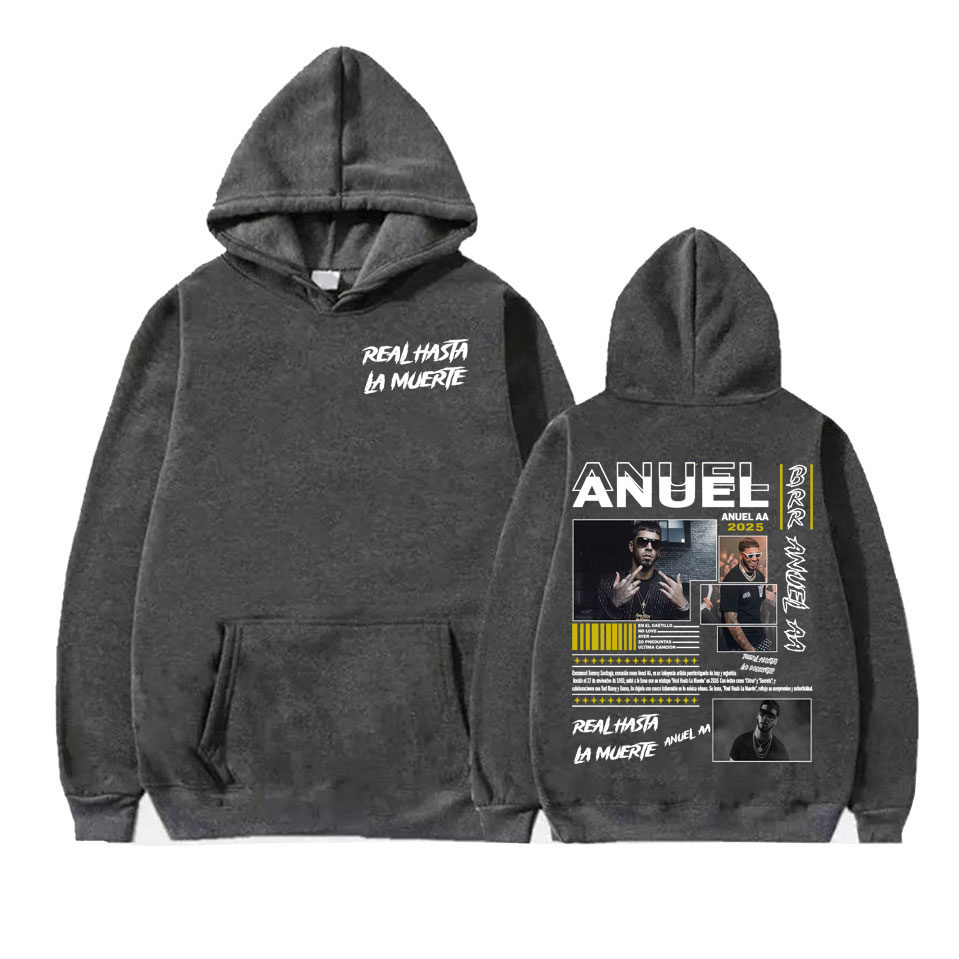 Anuel AA Real Hasta La Muerte  - Vintage Fashion La ulasan dan harga