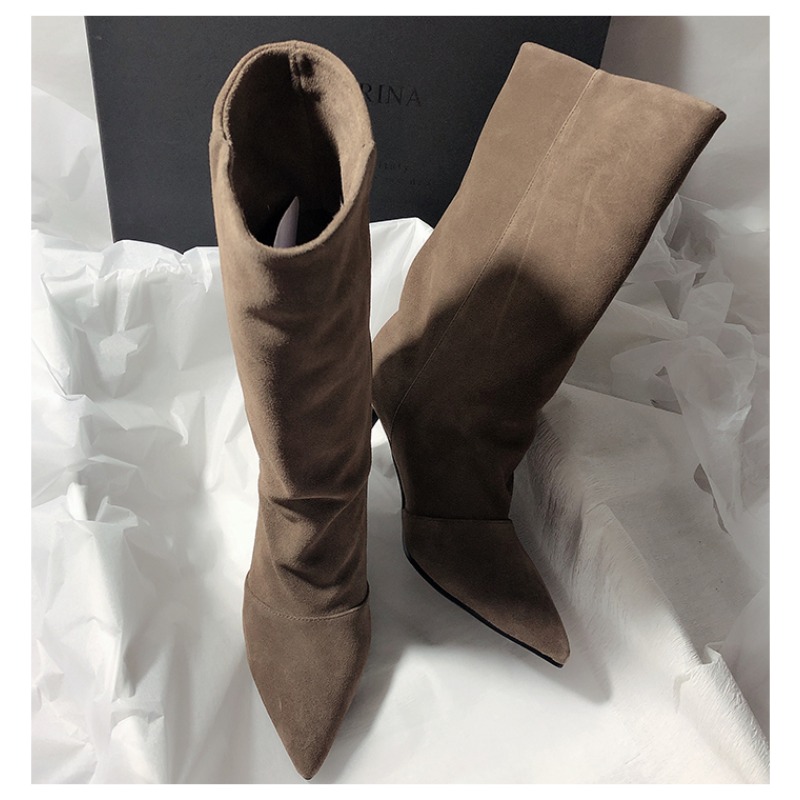 Vintage Winter Pointed Comfort - Vintage Style Women Fashion ulasan dan harga