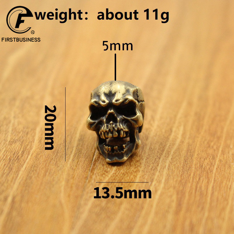 Brass Skull Statue Fashionable - Vintage Fashion Tv ulasan dan harga