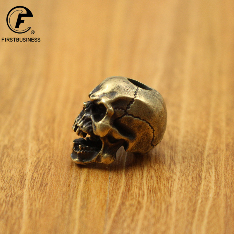 Brass Skull Statue Fashionable - Vintage Fashion Tv ulasan dan harga