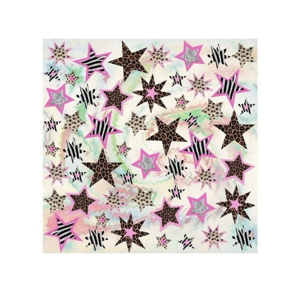 Vintage Square Scarf Leopard S - Vintage Fashion Outfit ulasan dan harga