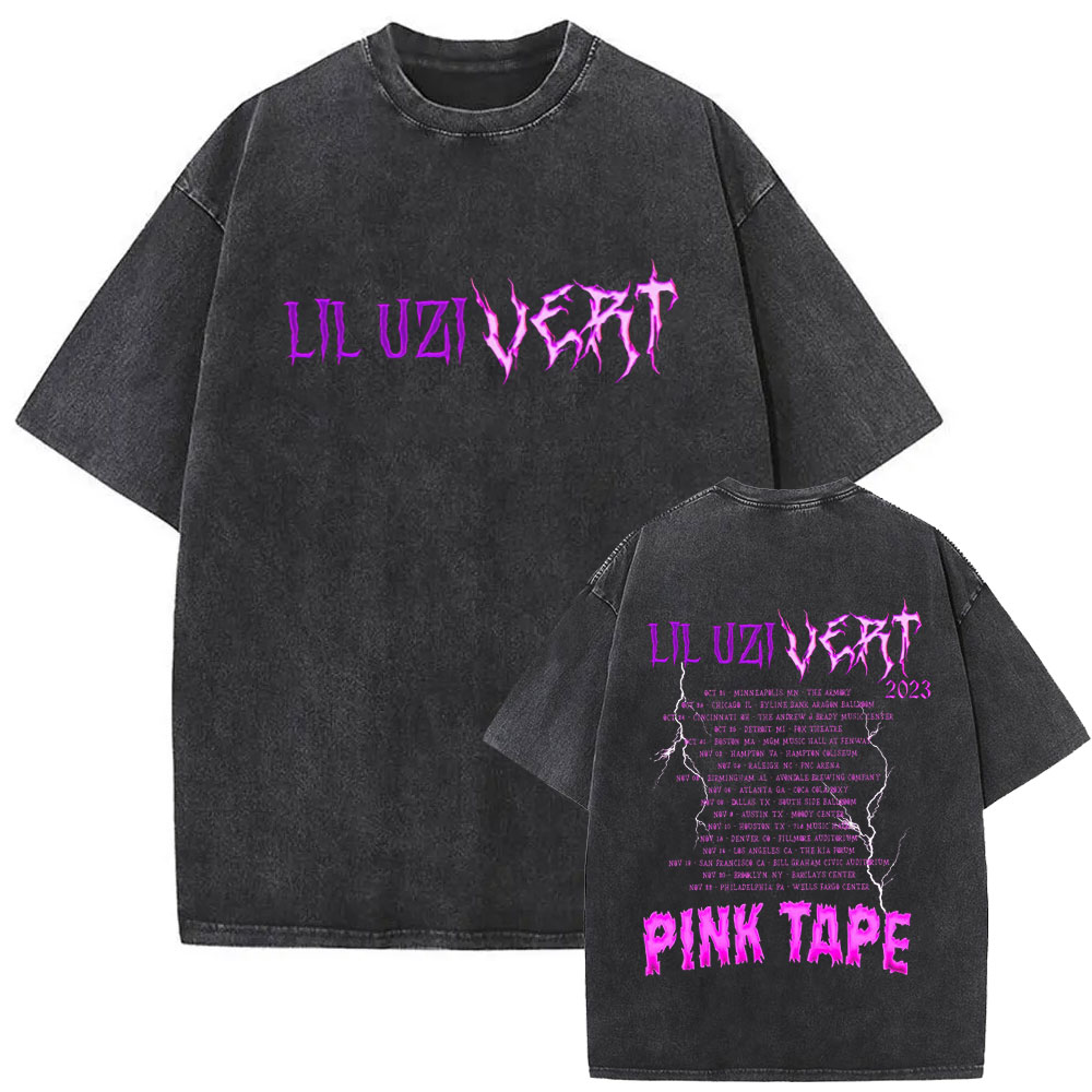 Washed Vintage Rapper Lil Uzi  - Vintage Fashion World ulasan dan harga