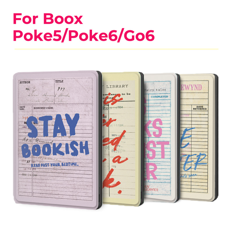 Murmelo Magnetic Case for Boox - Vintage Fashion Library ulasan dan harga