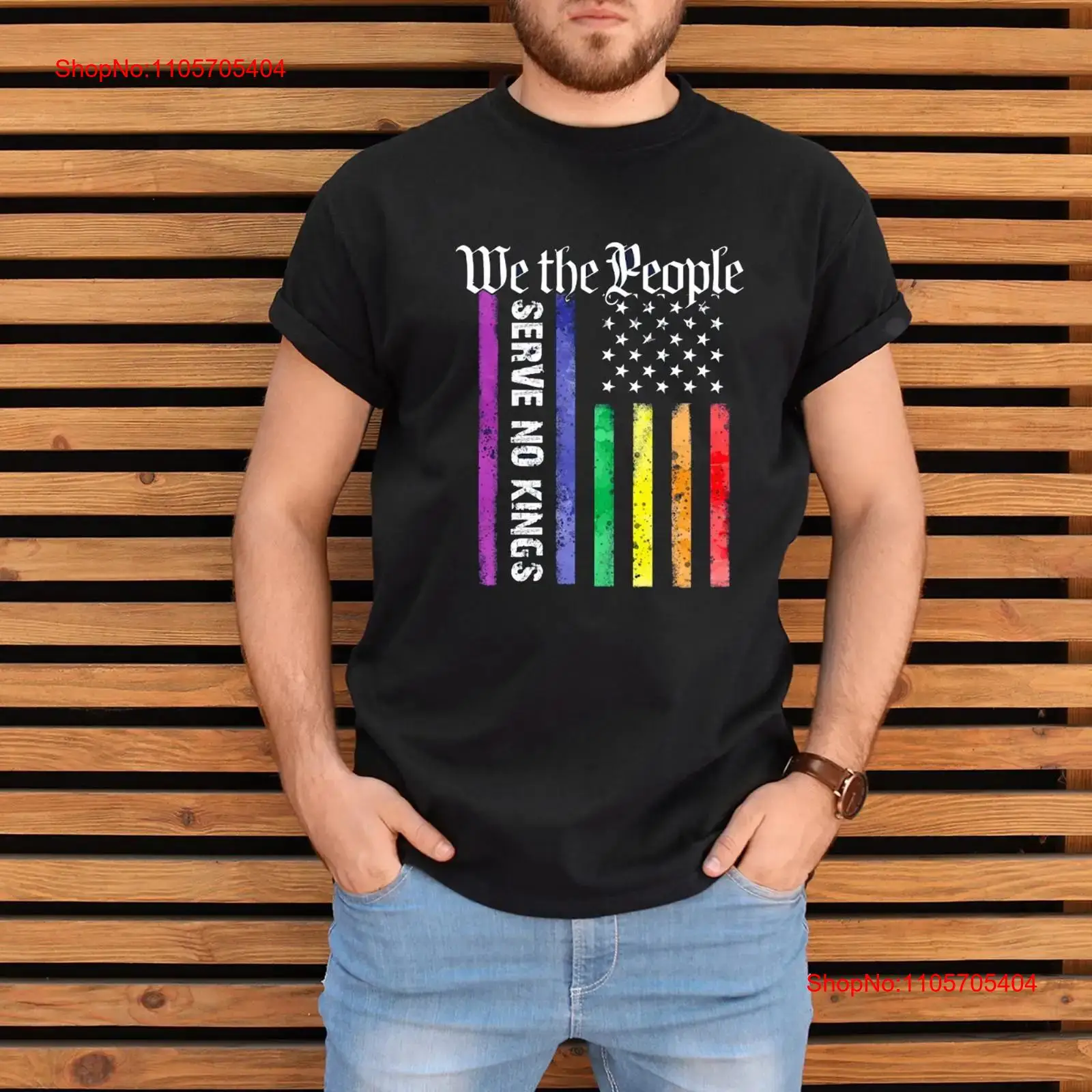 We The People Serve No Kings T - Vintage Fashion Community ulasan dan harga