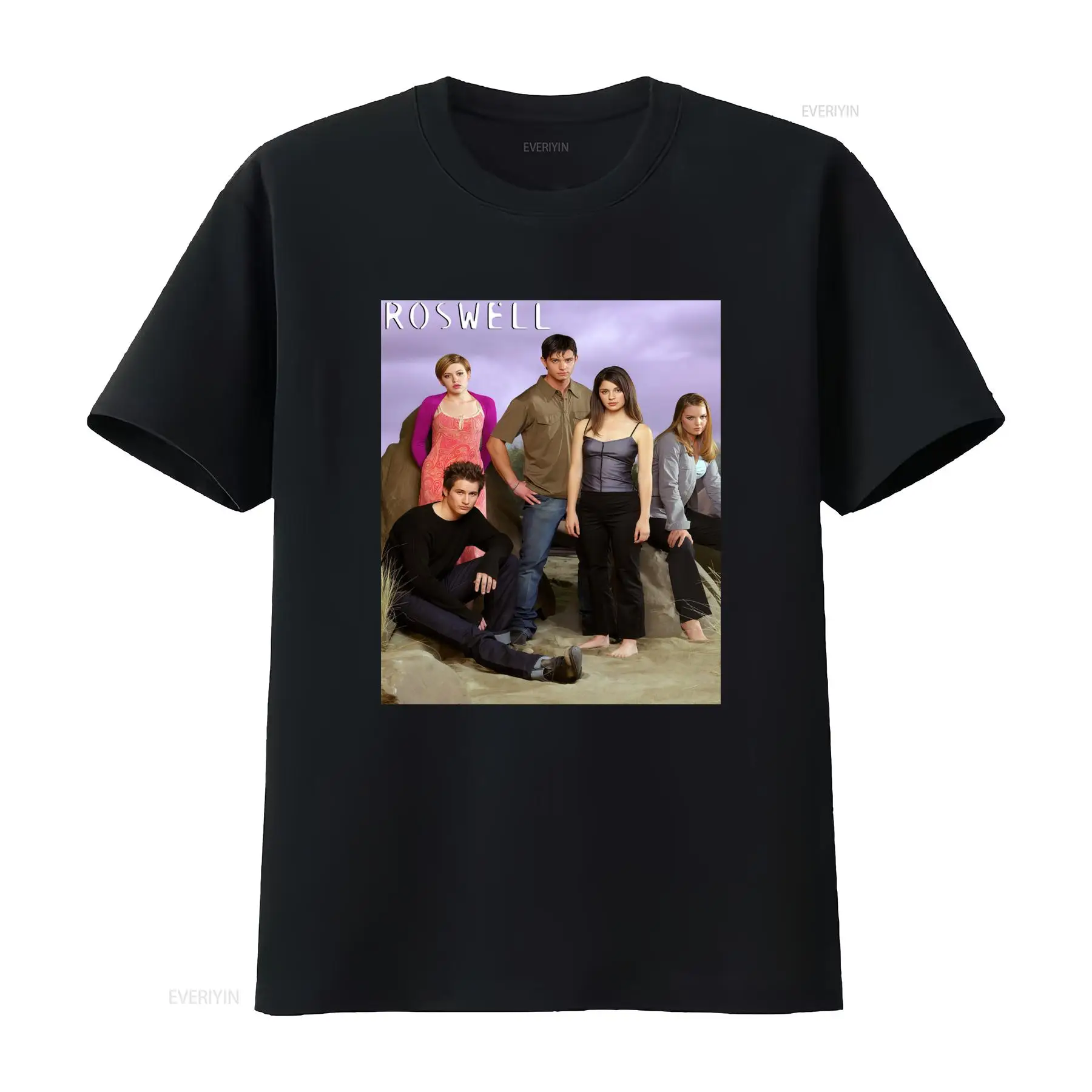 Roswell Retro Tv Show T Shirt  - Vintage Fashion Tv ulasan dan harga