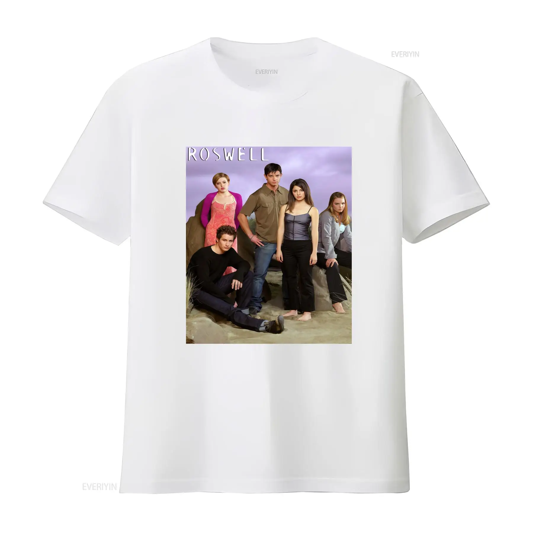Roswell Retro Tv Show T Shirt  - Vintage Fashion Tv ulasan dan harga